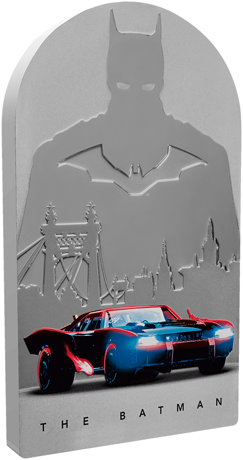 Batmobile 1oz Silver Coin