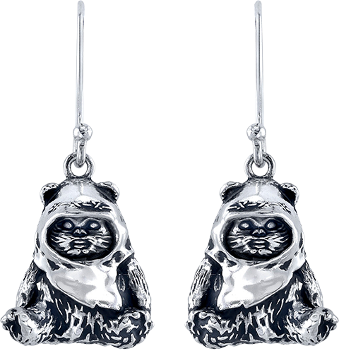 Ewok Earrings