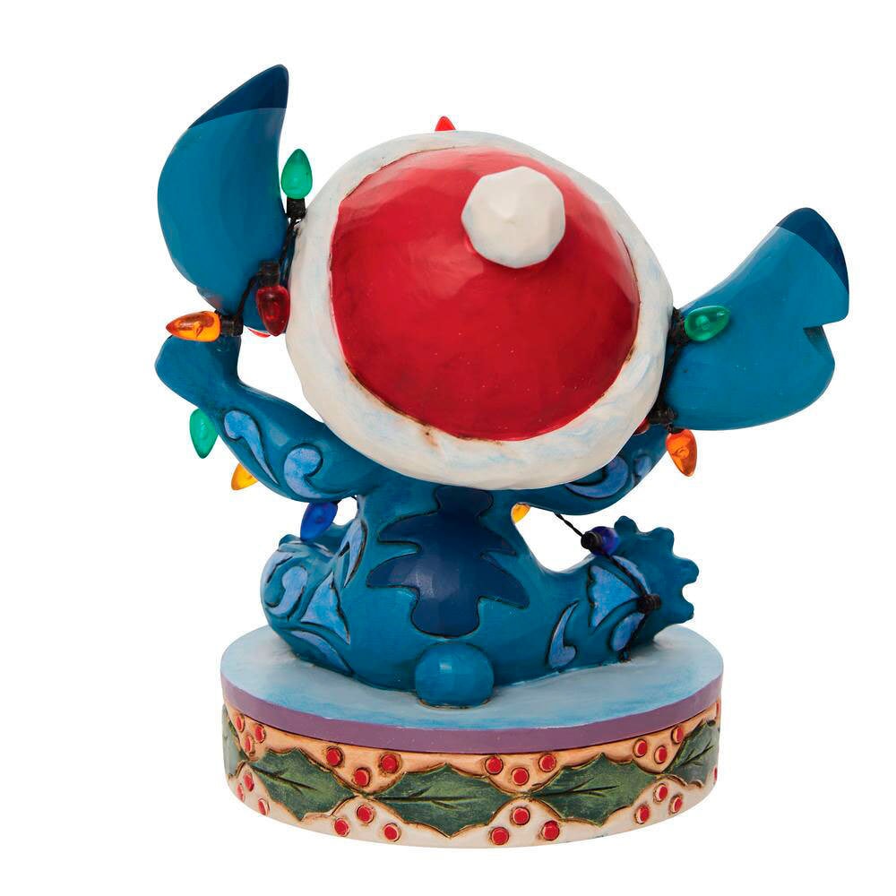 Stitch Wrapped in Christmas Lights- Prototype Shown