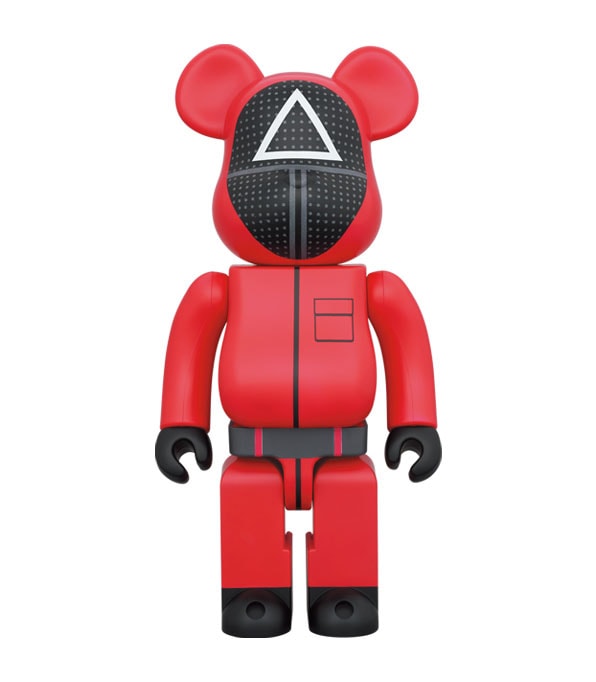 Be@rbrick Squid Game Guard (Triangle) 100% & 400% Bearbrick