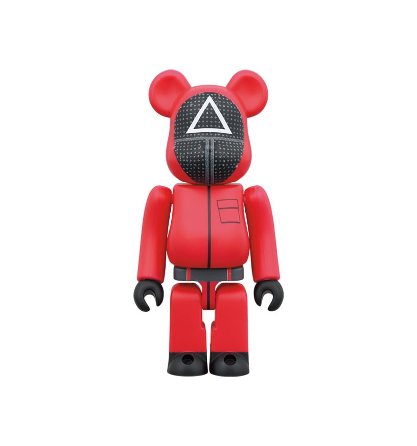 Be@rbrick Squid Game Guard (Triangle) 100% & 400% (Prototype Shown) View 3