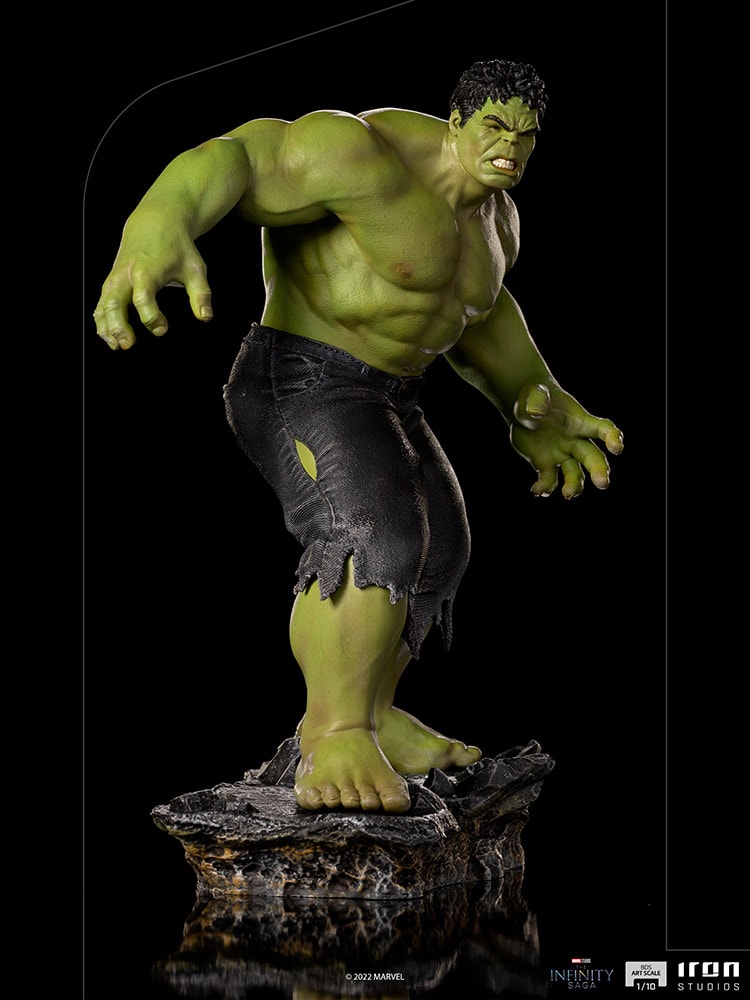 ５５％以上節約 Marvel Hulk Battle of NY 1:10 Art Scale Statue by Iron その他