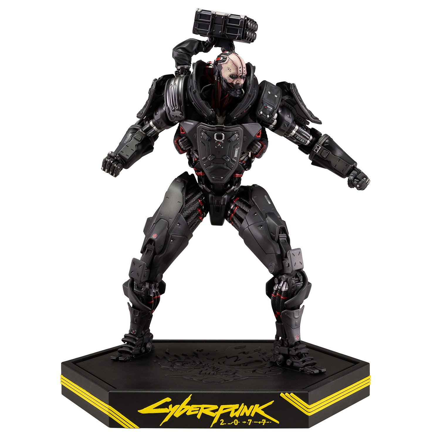 Cyberpunk 2077 Adam Smasher Collectible Figure  (Prototype Shown) View 4