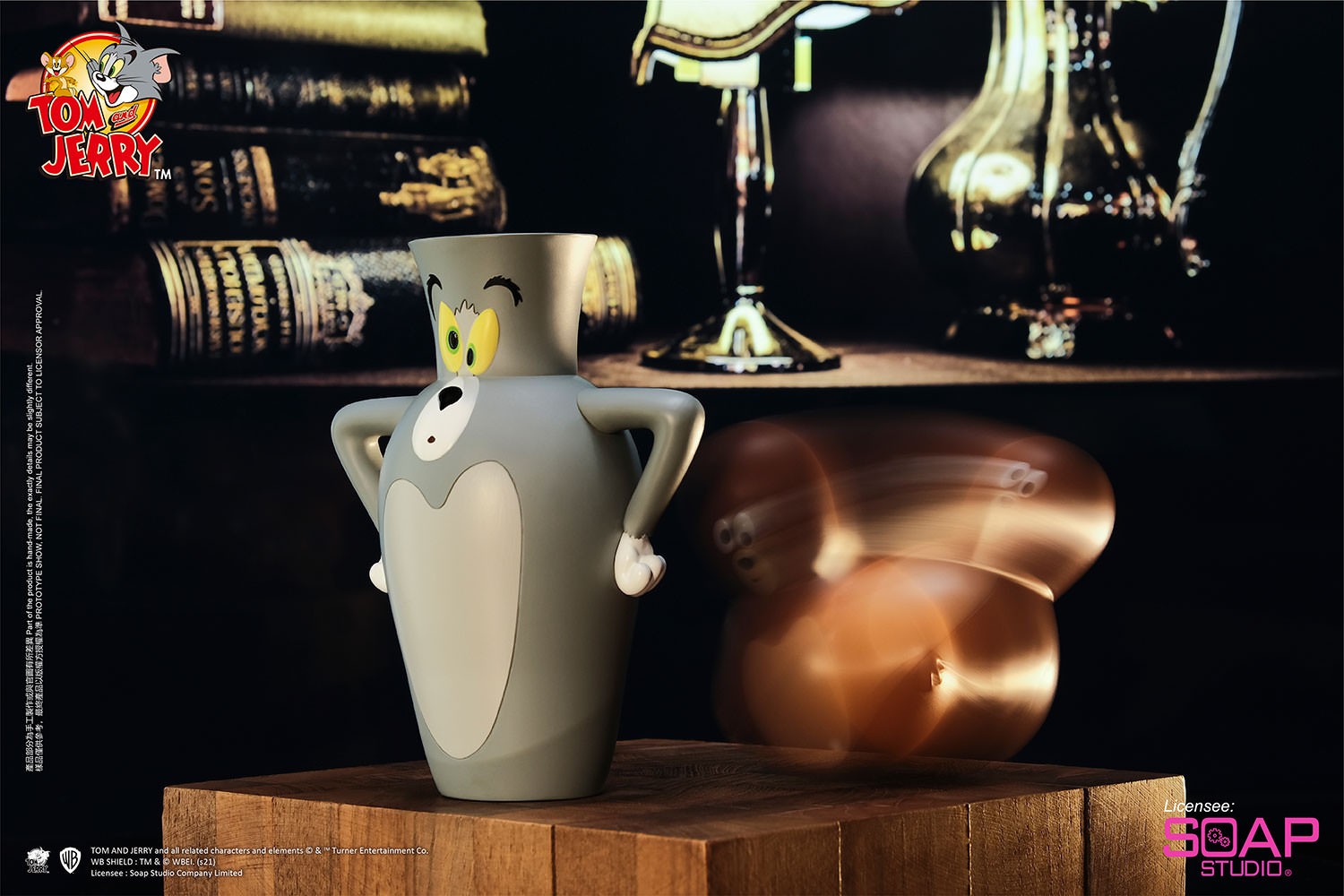 Vase Tom and Roly-Poly Jerry- Prototype Shown