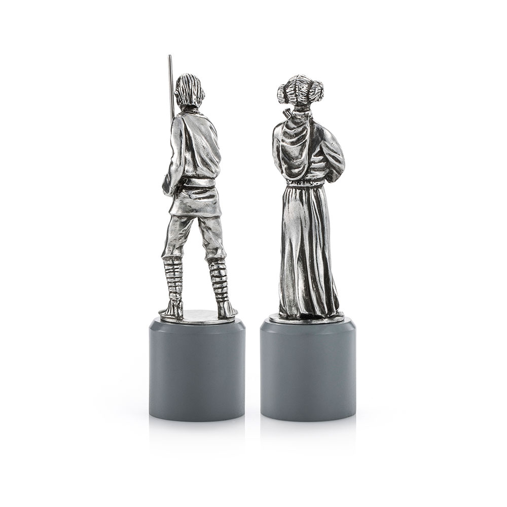 Luke & Leia King & Queen Chess Piece Pair- Prototype Shown