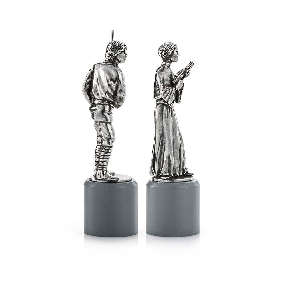 Luke & Leia King & Queen Chess Piece Pair- Prototype Shown