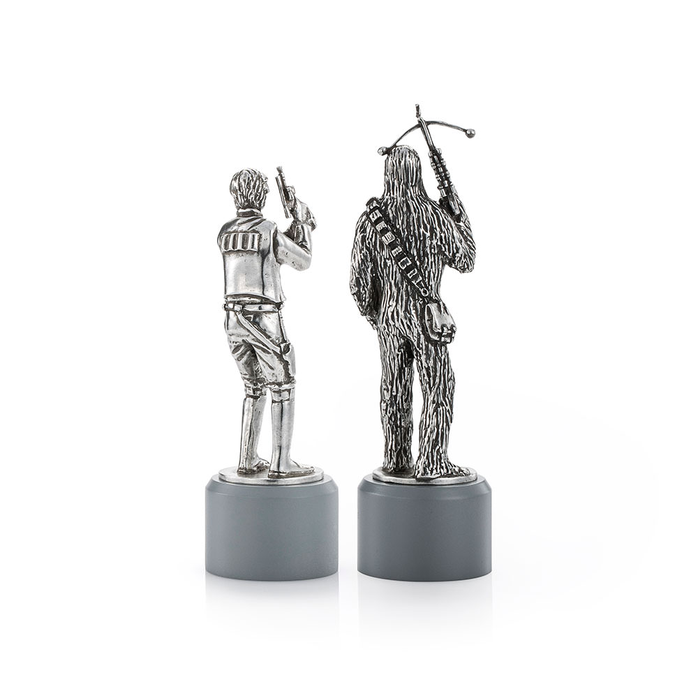 Han Solo & Chewbacca Bishop Chess Piece Pair- Prototype Shown