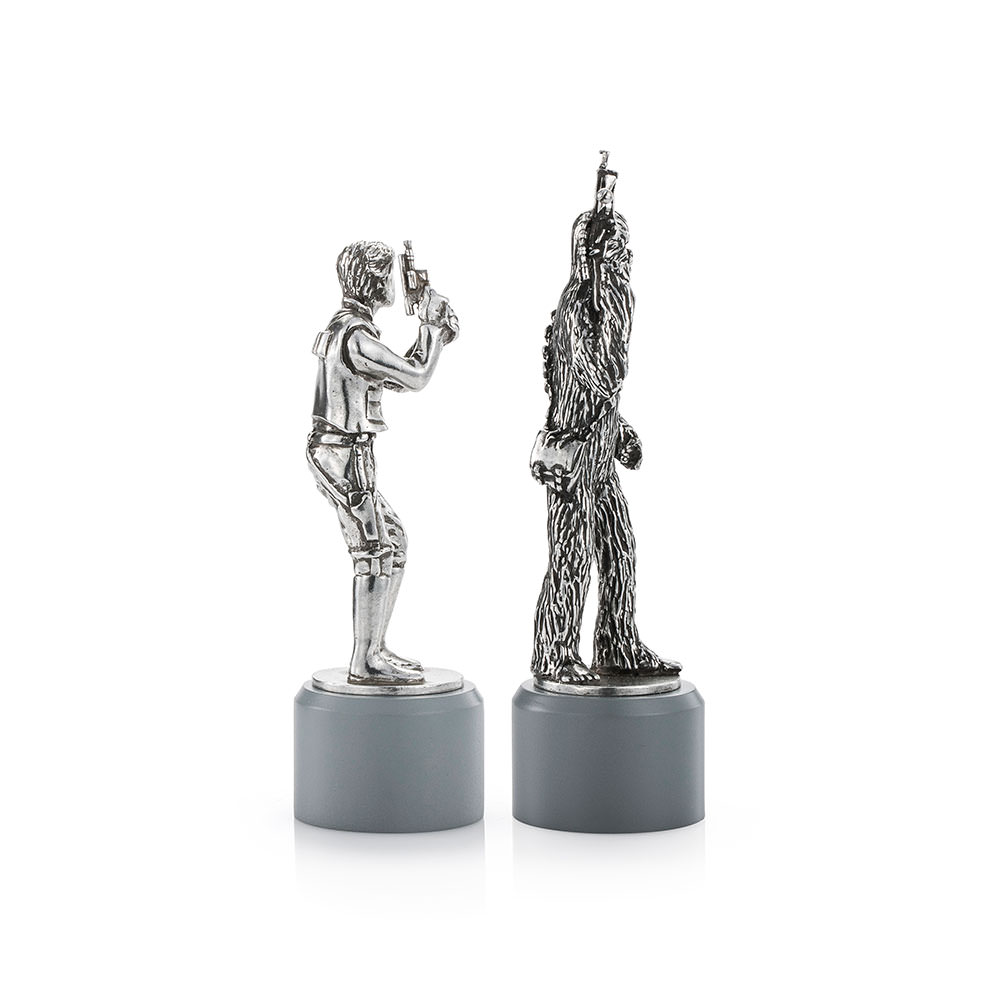 Han Solo & Chewbacca Bishop Chess Piece Pair- Prototype Shown