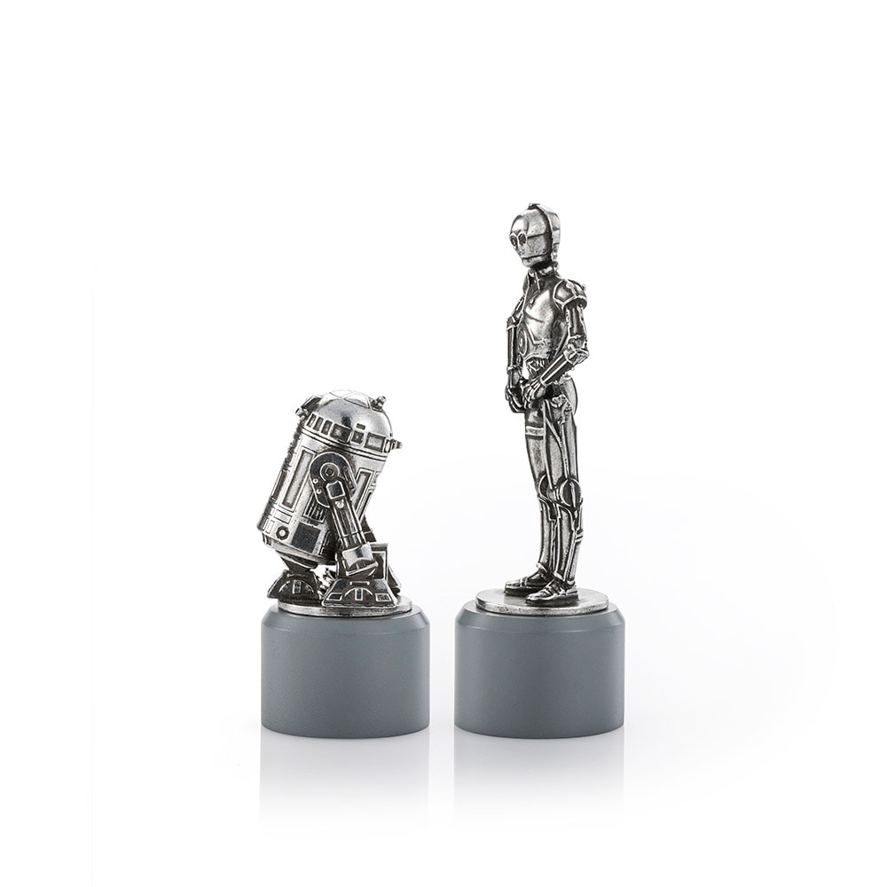 R2-D2 & C-3PO Knight Chess Piece Pair- Prototype Shown