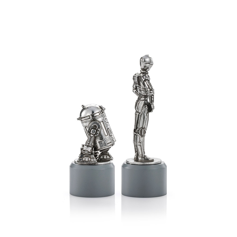 R2-D2 & C-3PO Knight Chess Piece Pair- Prototype Shown