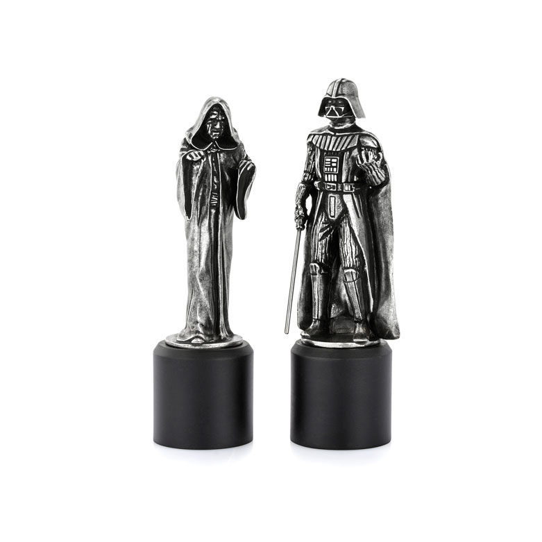Sidious & Vader King & Queen Chess Piece Pair- Prototype Shown