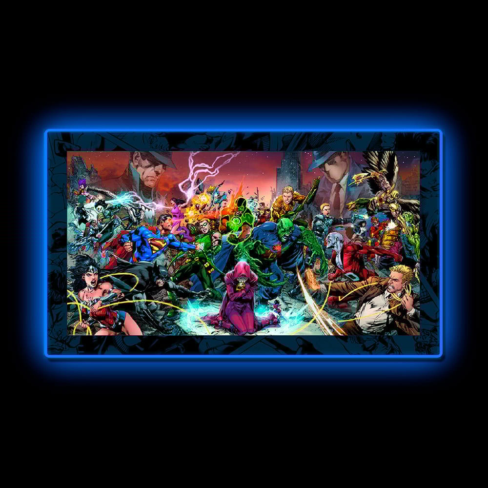 Trinity War LED Mini-Poster Light View 1