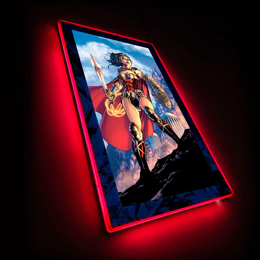 Wonder Woman LED Mini-Poster Light