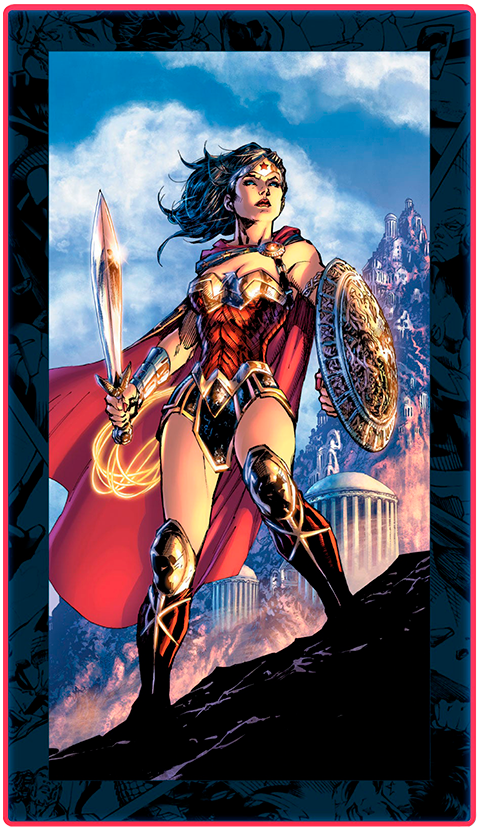 Wonder Woman LED Mini-Poster Light