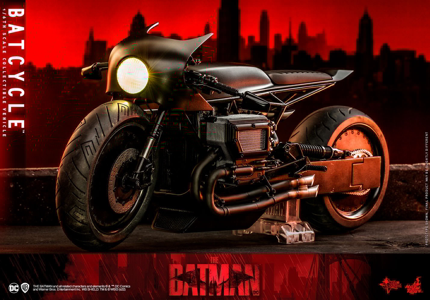 Batcycle Sixth Scale Accessory by Hot Toys Sideshow Collectibles