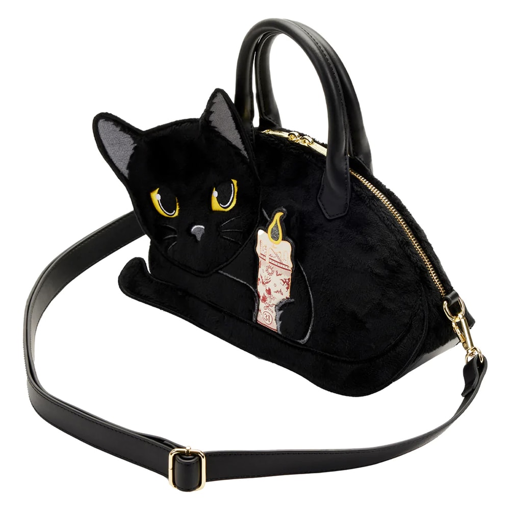Hocus Pocus Binx Holding Candle Crossbody