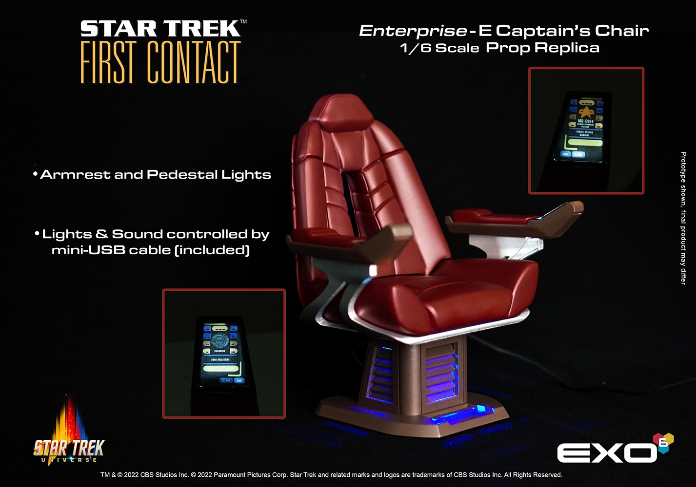 Star Trek: First Contact Enterprise-E Captain’s Chair