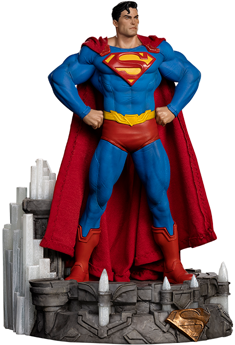 Superman Unleashed Deluxe 1:10 Scale Statue by Iron Studios