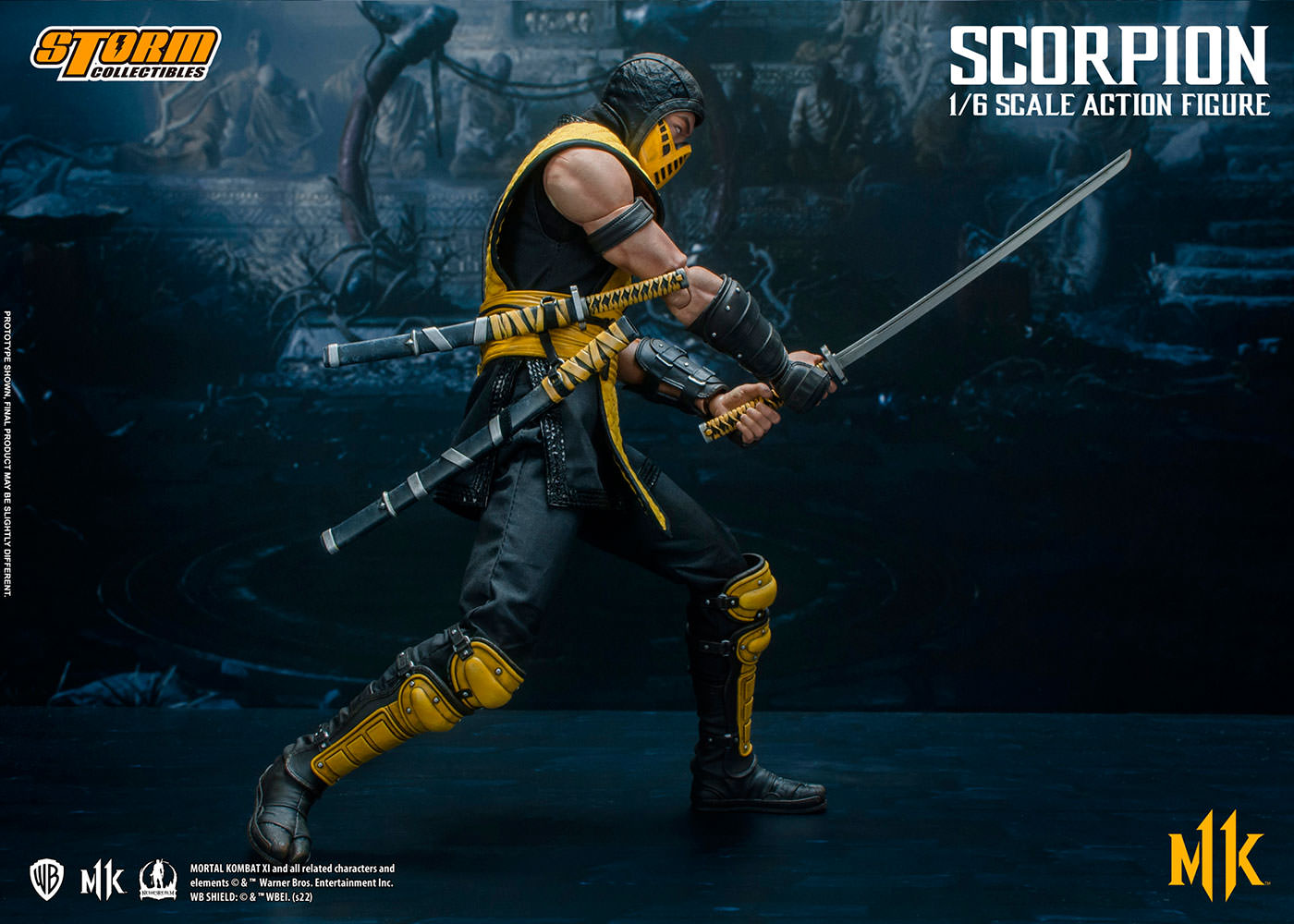 Scorpion 1:6 Action Figure by Storm Collectibles | Sideshow