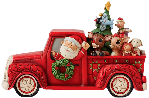 Rudolph in Red Pickup- Prototype Shown