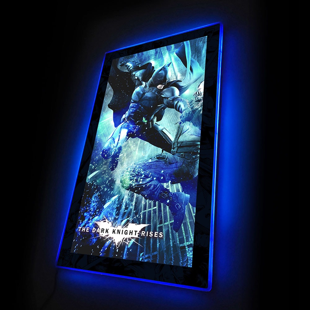 The Dark Knight Rises (02) LED Mini-Poster Light Exclusive Edition - Prototype Shown