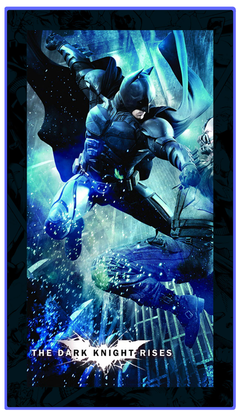 The Dark Knight Rises (02) LED Mini-Poster Light Exclusive Edition - Prototype Shown