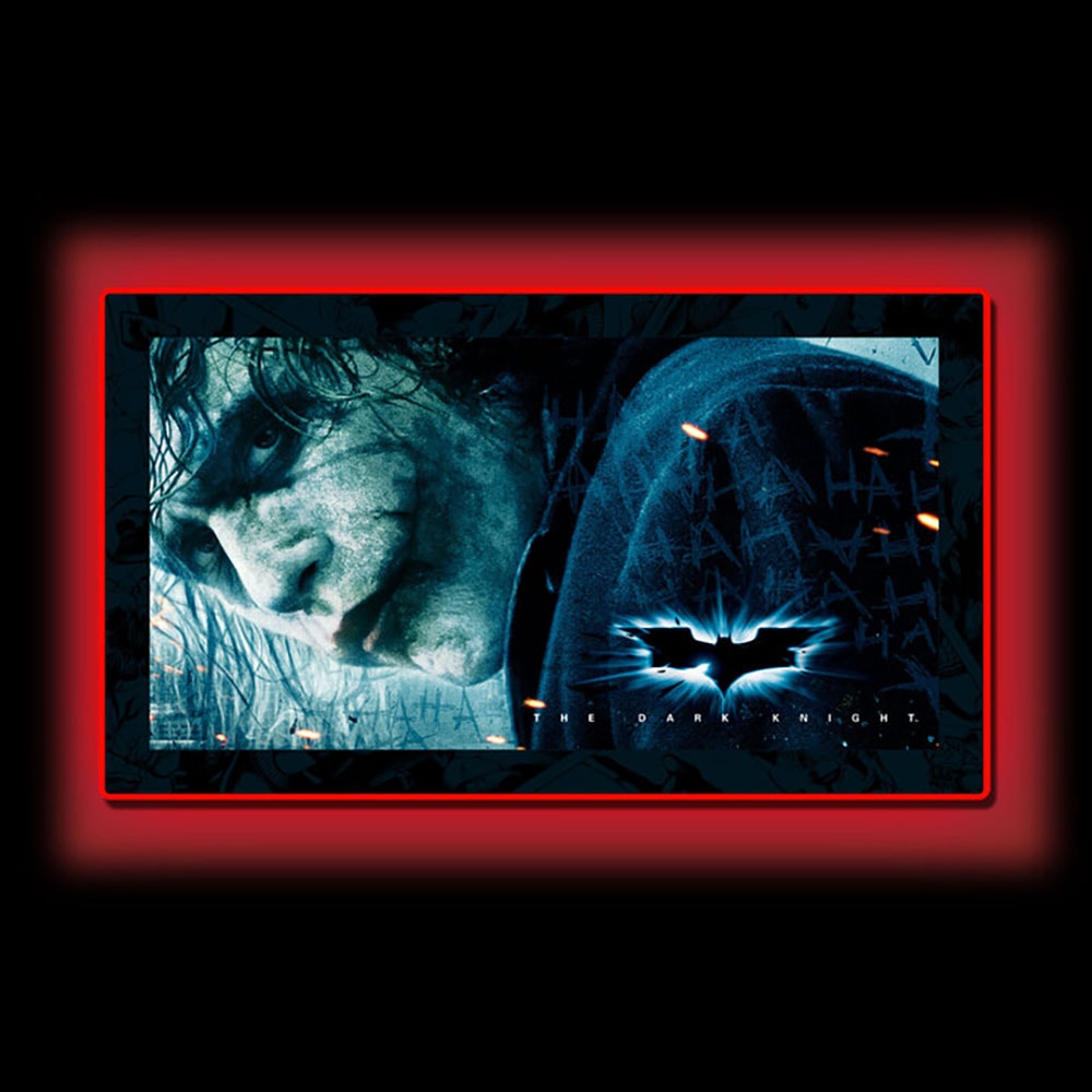 The Dark Knight Joker (05) LED Mini-Poster Light Exclusive Edition - Prototype Shown