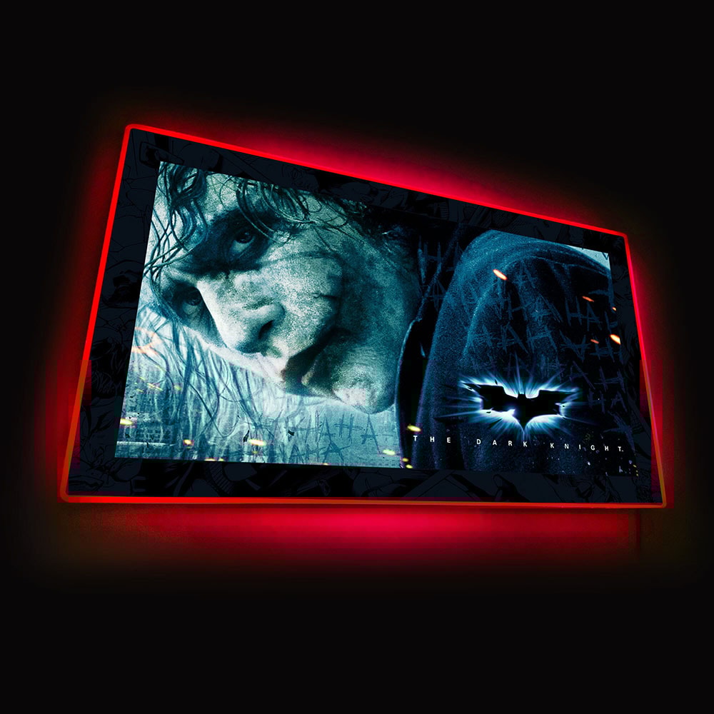 The Dark Knight Joker (05) LED Mini-Poster Light Exclusive Edition - Prototype Shown
