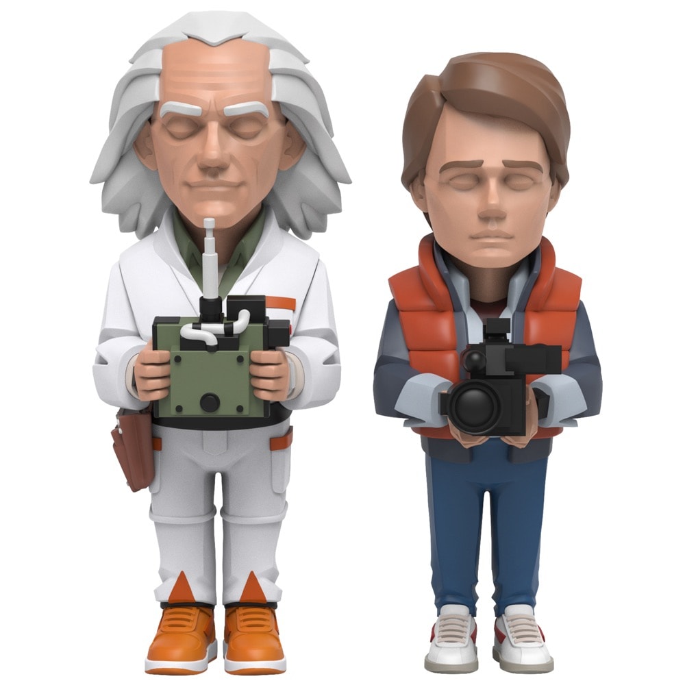 Doc Brown and Marty McFly (Prototype Shown) View 9
