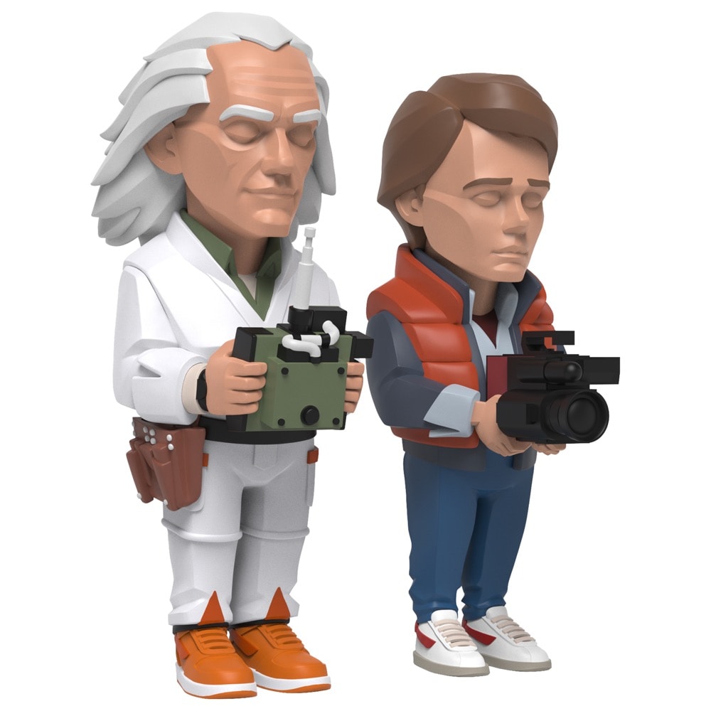 Doc Brown and Marty McFly (Prototype Shown) View 3
