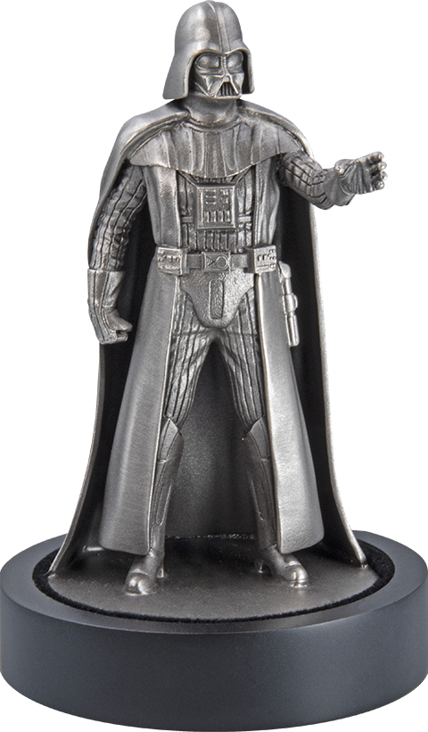 Darth Vader Silver Miniature View 6