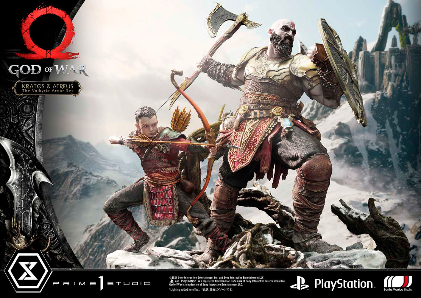 Kratos & Atreus (The Valkyrie Armor Set)