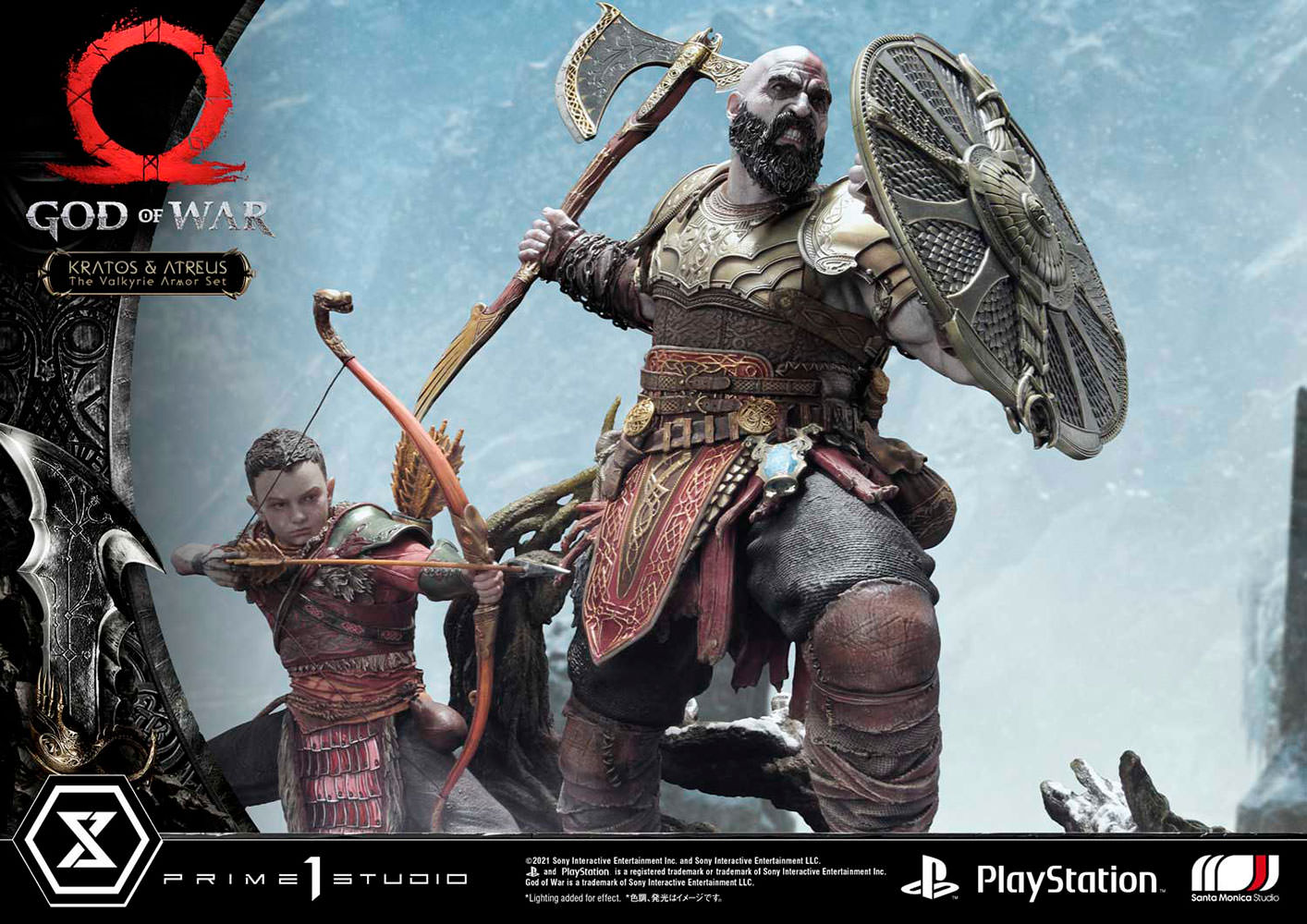 Kratos & Atreus (The Valkyrie Armor Set)