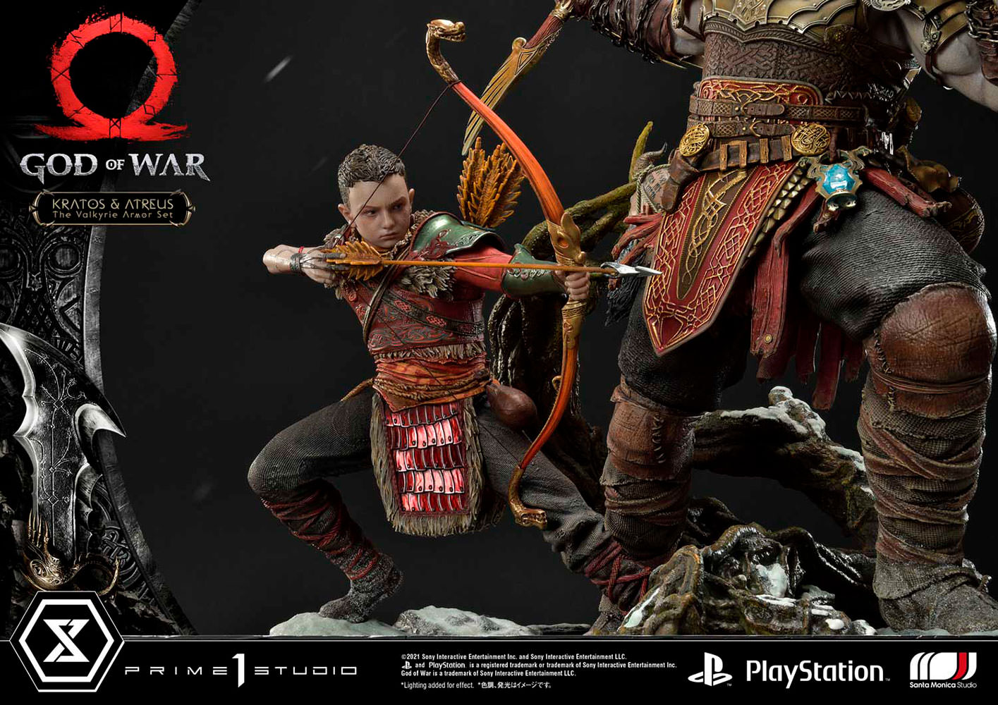 Kratos & Atreus (The Valkyrie Armor Set) Collector Edition - Prototype Shown