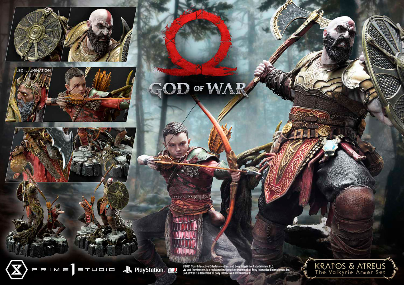 Kratos & Atreus (The Valkyrie Armor Set)