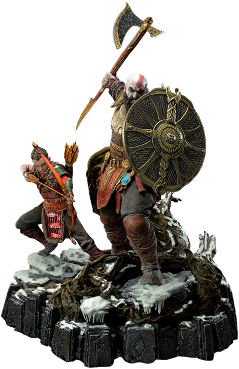 Kratos & Atreus (The Valkyrie Armor Set)