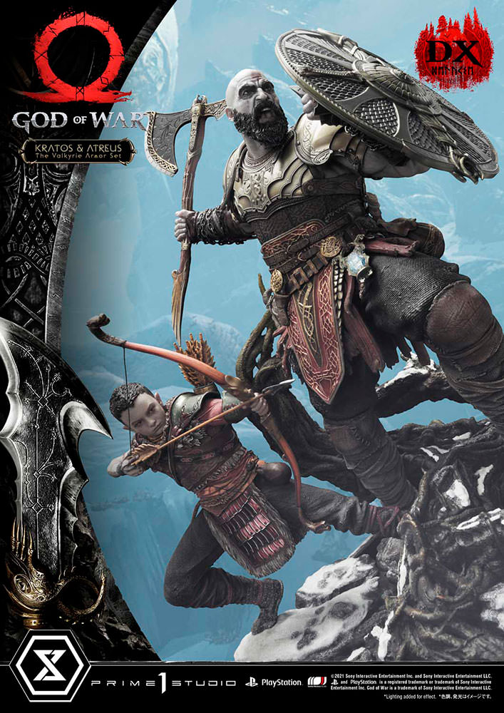 Kratos & Atreus (The Valkyrie Armor Set) Deluxe Version