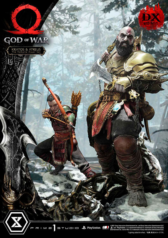 Kratos & Atreus (The Valkyrie Armor Set) Deluxe Version