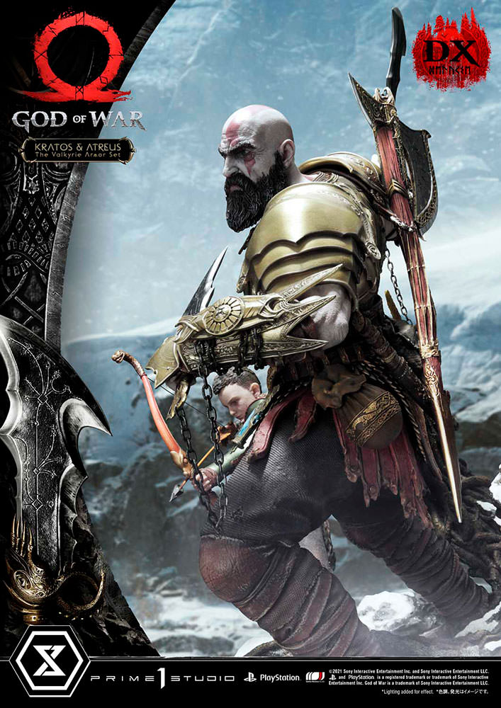 Kratos & Atreus (The Valkyrie Armor Set) Deluxe Version