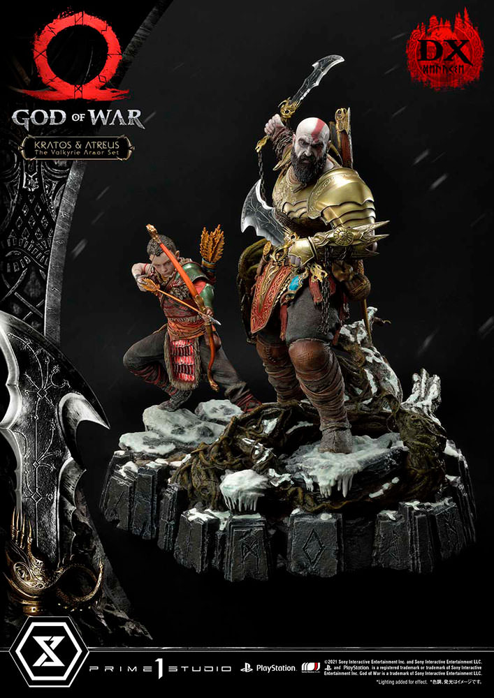 Kratos & Atreus (The Valkyrie Armor Set) Deluxe Version