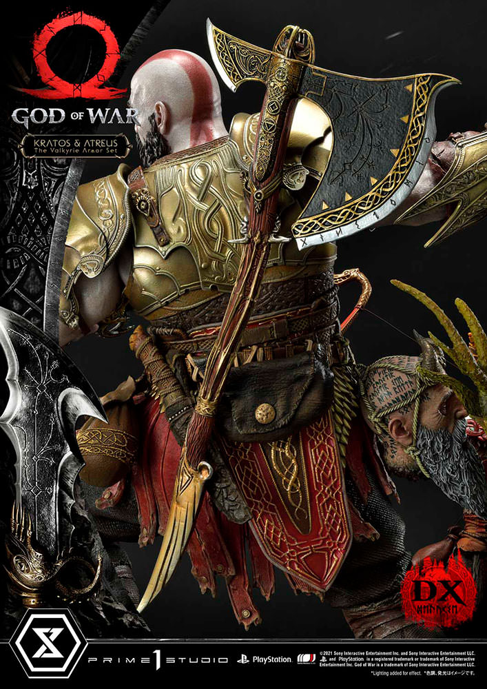 Kratos & Atreus (The Valkyrie Armor Set) Deluxe Version