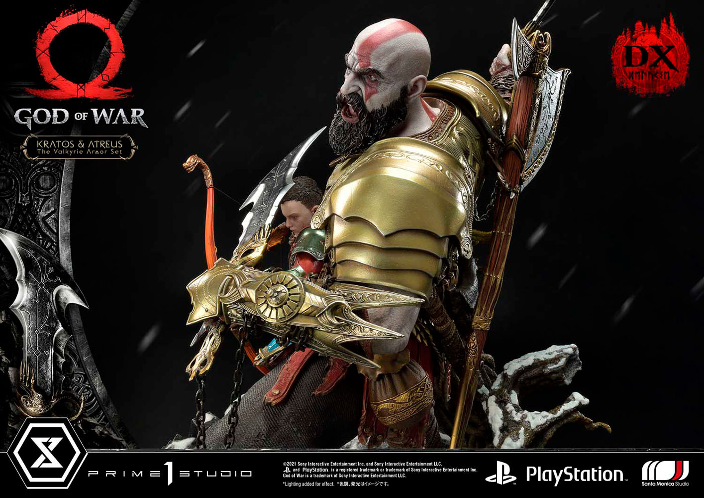 Kratos & Atreus (The Valkyrie Armor Set) Deluxe Version- Prototype Shown