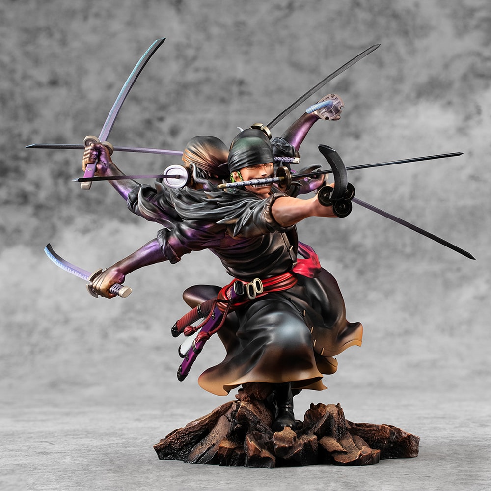 Portrait of Pirates Roronoa Zoro Demon Spirit Kyuutou-ryuu “Asura”- Prototype Shown
