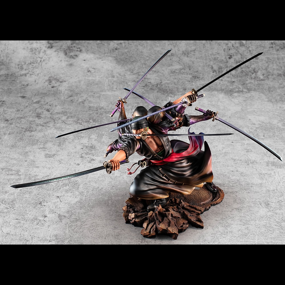 Portrait of Pirates Roronoa Zoro Demon Spirit Kyuutou-ryuu “Asura”- Prototype Shown