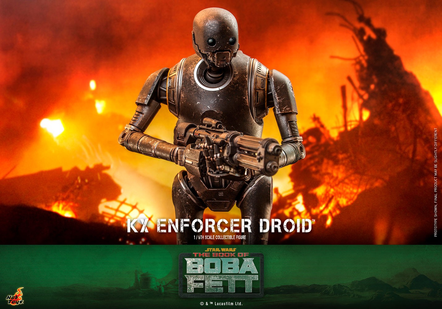 KX Enforcer Droid- Prototype Shown