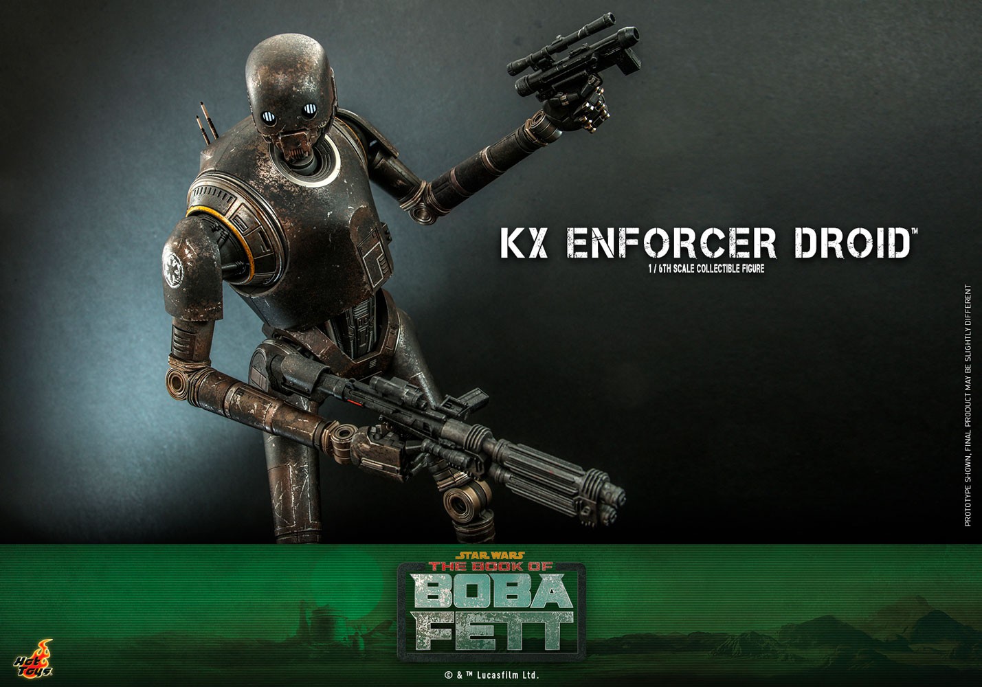 KX Enforcer Droid- Prototype Shown