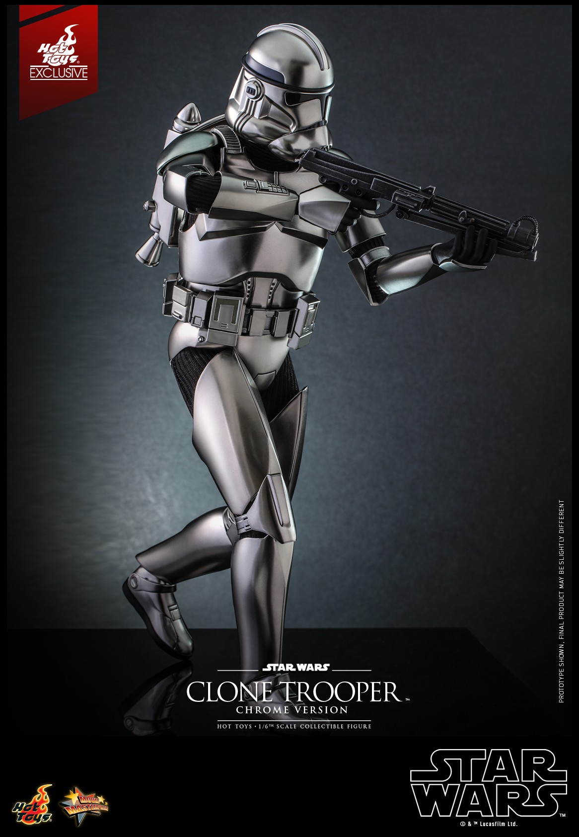 Clone Trooper (Chrome Version)- Prototype Shown