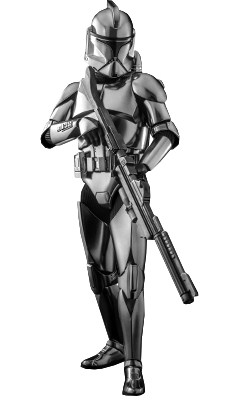 Clone Trooper (Chrome Version)