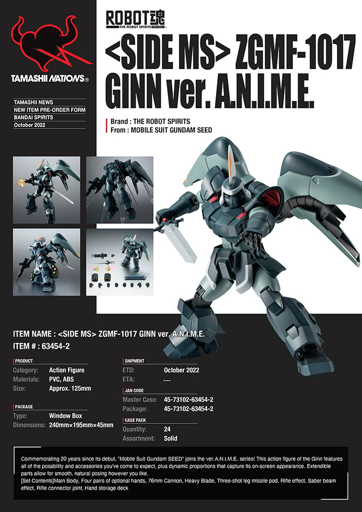 ZGMF-1017 Ginn Ver. A.N.I.M.E