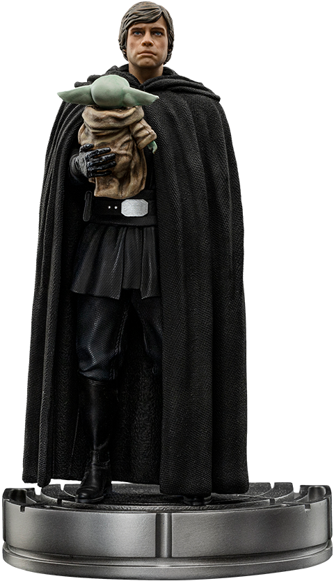 Luke Skywalker and Grogu
